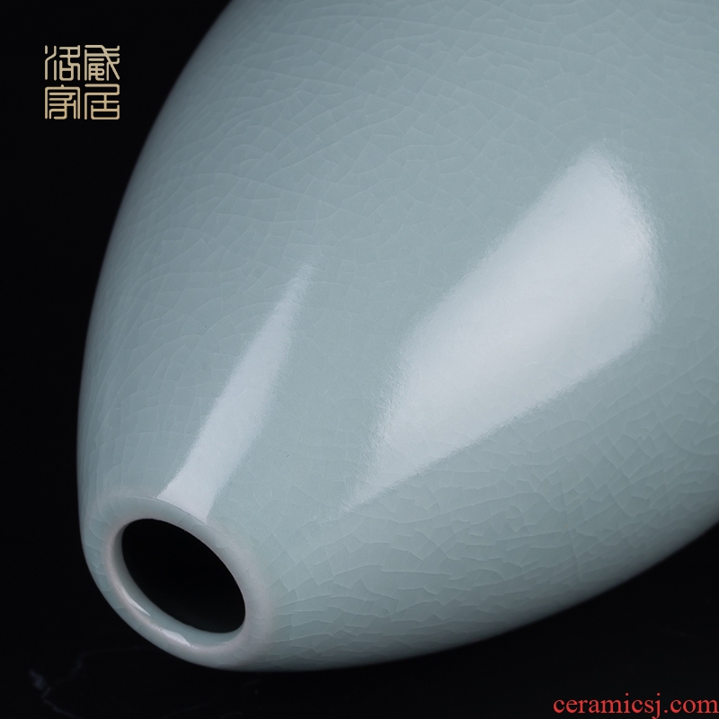 , your kiln cyan porcelain vase day contemporary and contracted flower ware jingdezhen tea flower decorations accessories