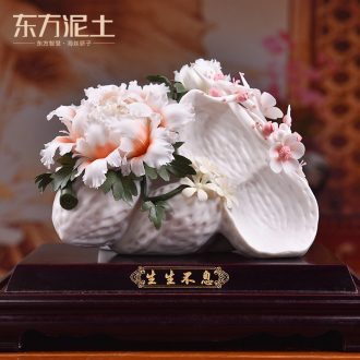 Oriental clay ceramic sculpture art furnishing articles shop front desk decoration crafts thrives/D51-13