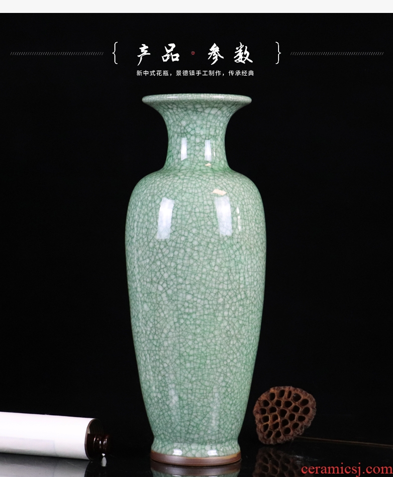 Large ground jun porcelain of jingdezhen ceramics vase furnishing articles dried flower arranging flowers sitting room adornment that occupy the home arts and crafts