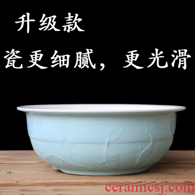 Old household ceramics and the basin that wash a face more large kitchen deepen ceramics basin basin that wash a face massage basin xiancai basins