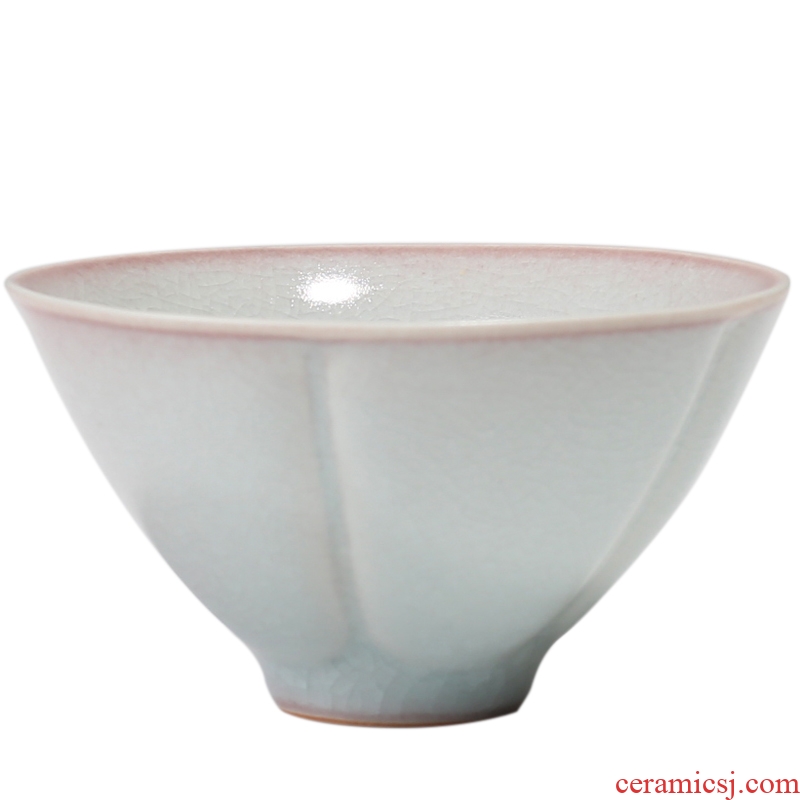 YanXiang fang kiln ceramic sample tea cup kung fu tea set single cup masters cup