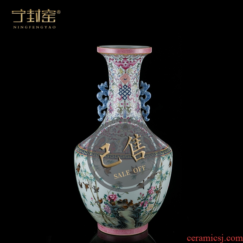 Better sealed kiln pure manual imitation qing qianlong items archaize ceramic furnishing articles 37 period 】 【
