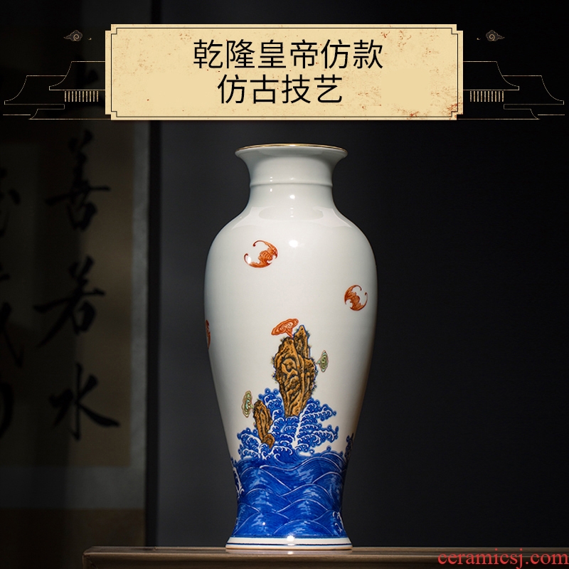 Better sealed kiln porcelain of jingdezhen ceramic vases, goddess of mercy bottle furnishing articles home sitting room porch antique small rich ancient frame