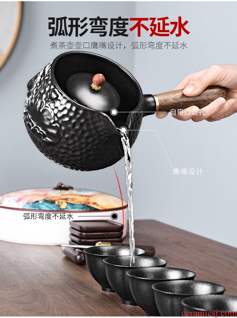 It still fang ceramic tea stove cooking the boiling pot of tea, the electric TaoLu home side pot suit black tea pu-erh tea