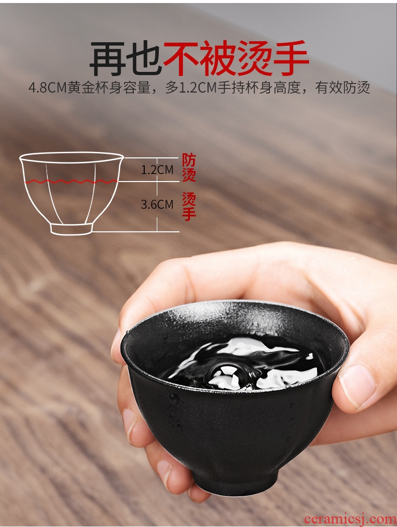 It still fang boiling tea ware ceramic electro-thermal TaoLu tea stove black pottery tea suit household black tea warm the teapot