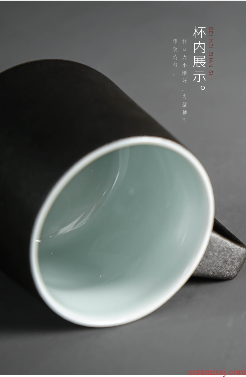 Bo yao office cup home tea cup high-capacity custom mugs ceramic filter with cover cup