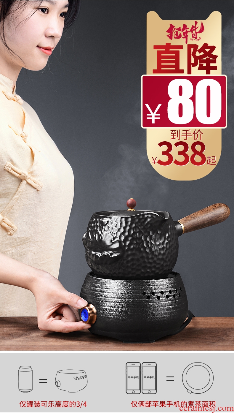 It still fang ceramic tea stove cooking the boiling pot of tea, the electric TaoLu home side pot suit black tea pu-erh tea