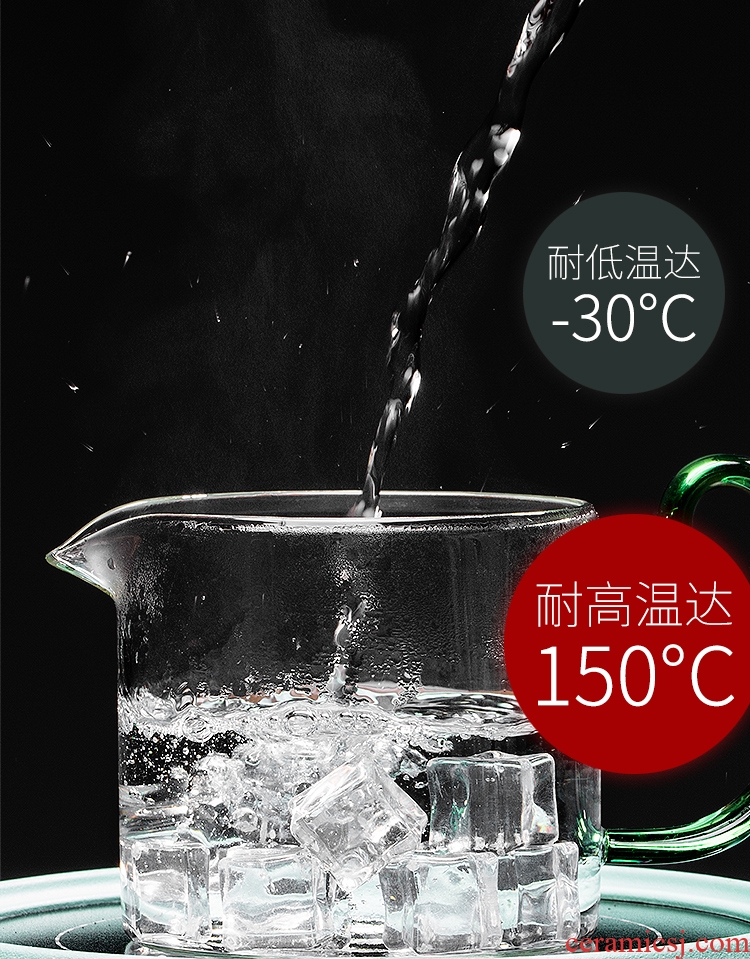 St heat-resistant glass pot of ceramic filter tank hidden hand holding boil the kettle high borosilicate household contracted the teapot