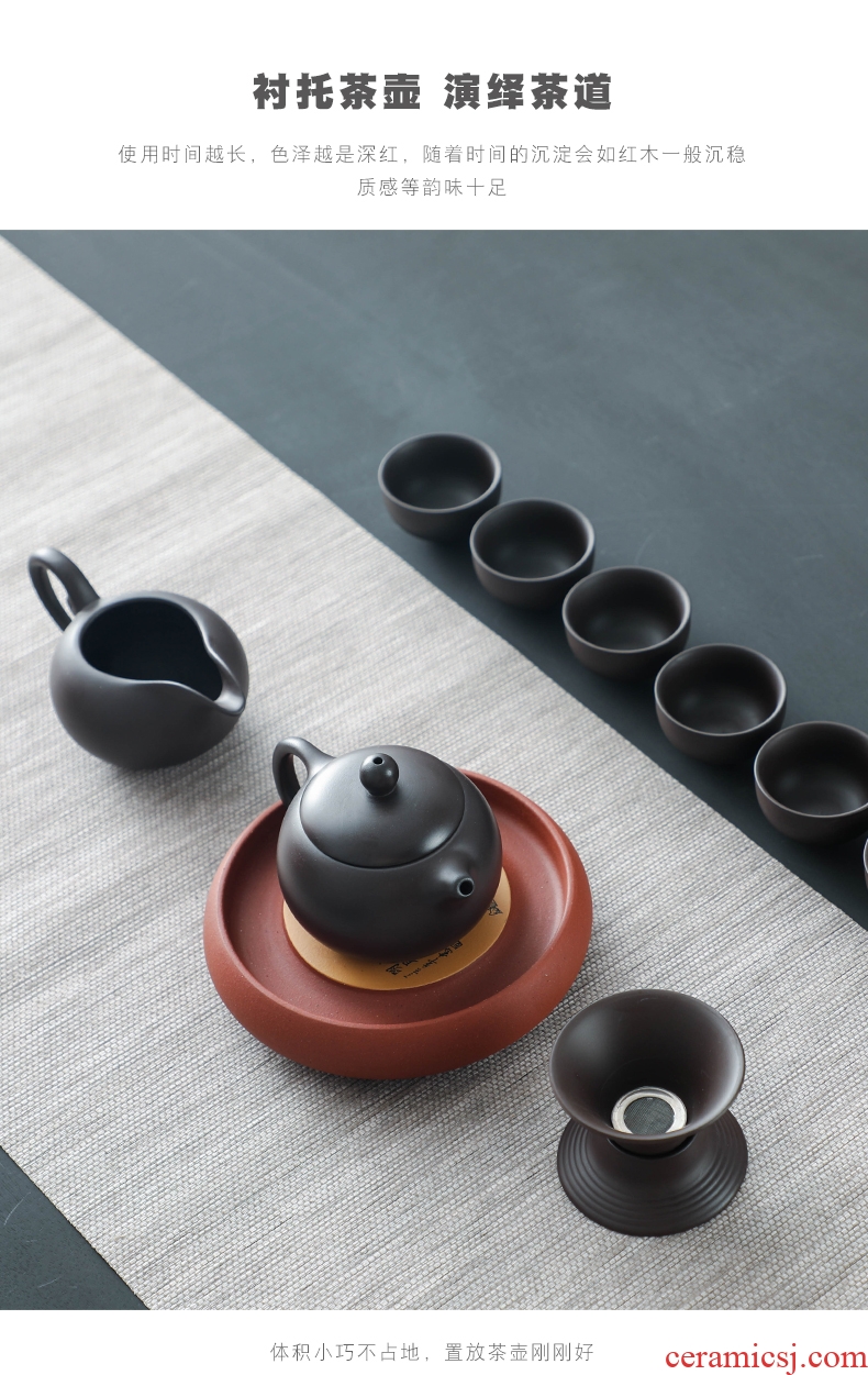 Bo yiu yixing are recommended on household ceramics kung fu tea accessories small dry bubble a pot mat pot saucer tray