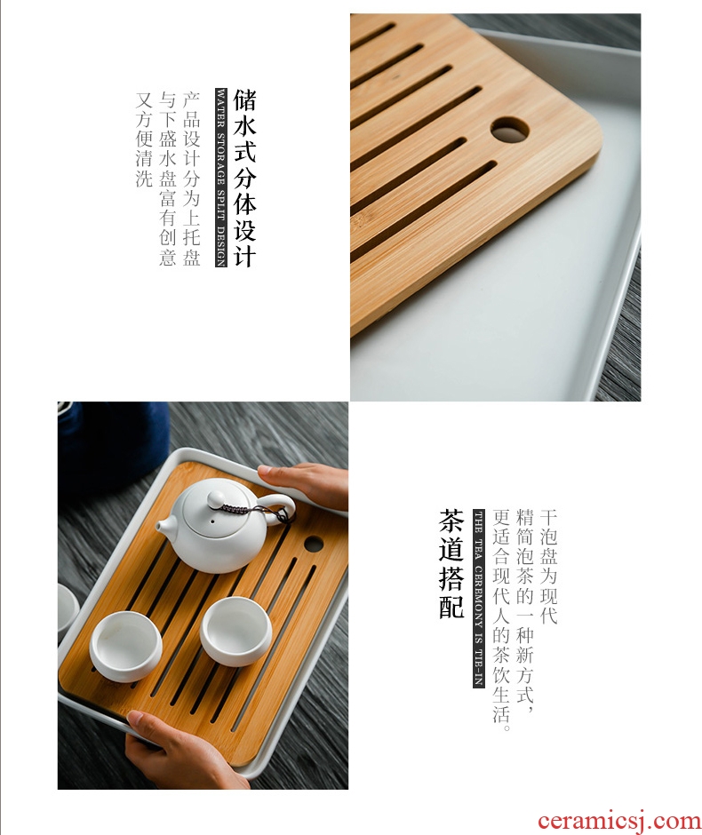 Blower, kung fu tea set home portable travel a pot of two cups of combination cups dish of jingdezhen ceramic teapot