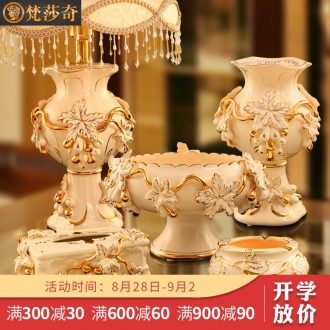 Vatican Sally, european-style luxury furnishing articles sitting room tea table grapes practical household ceramics decoration wedding gifts gifts