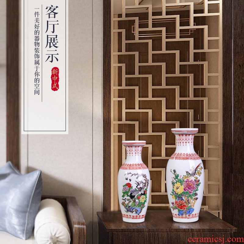 Jingdezhen ceramics vase archaize cordierite porcelain vase flower vase archaize do old vase decoration as furnishing articles