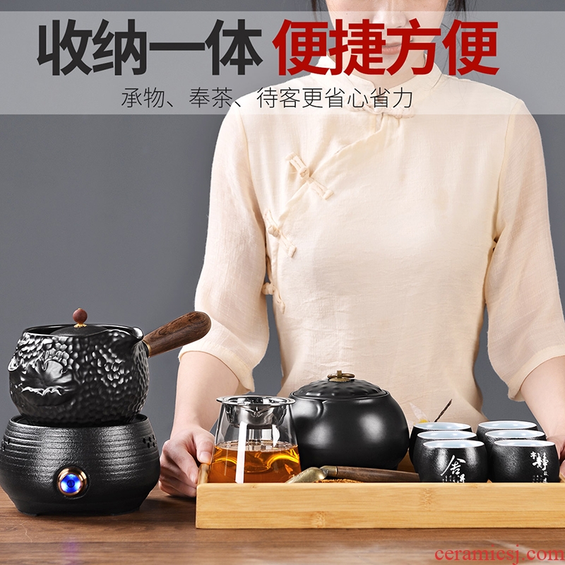 It still fang ceramic tea stove cooking the boiling pot of tea, the electric TaoLu home side pot suit black tea pu-erh tea