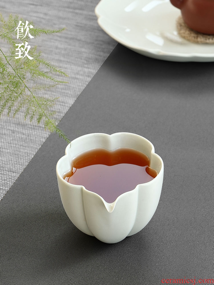 Drink to the secret glaze fine ceramic fair mug Japanese tea ware ceramic pottery points kung fu tea set size without the cup