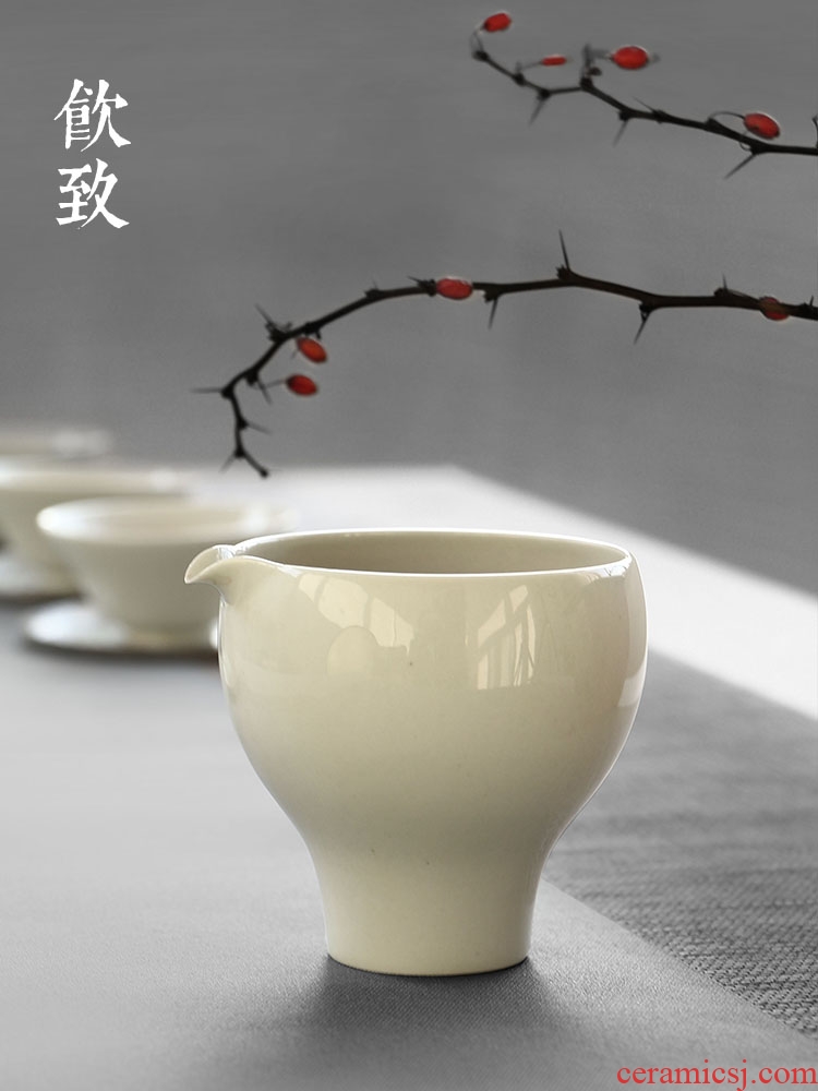 Drink to the secret glaze fine ceramic fair mug Japanese tea ware ceramic pottery points kung fu tea set size without the cup