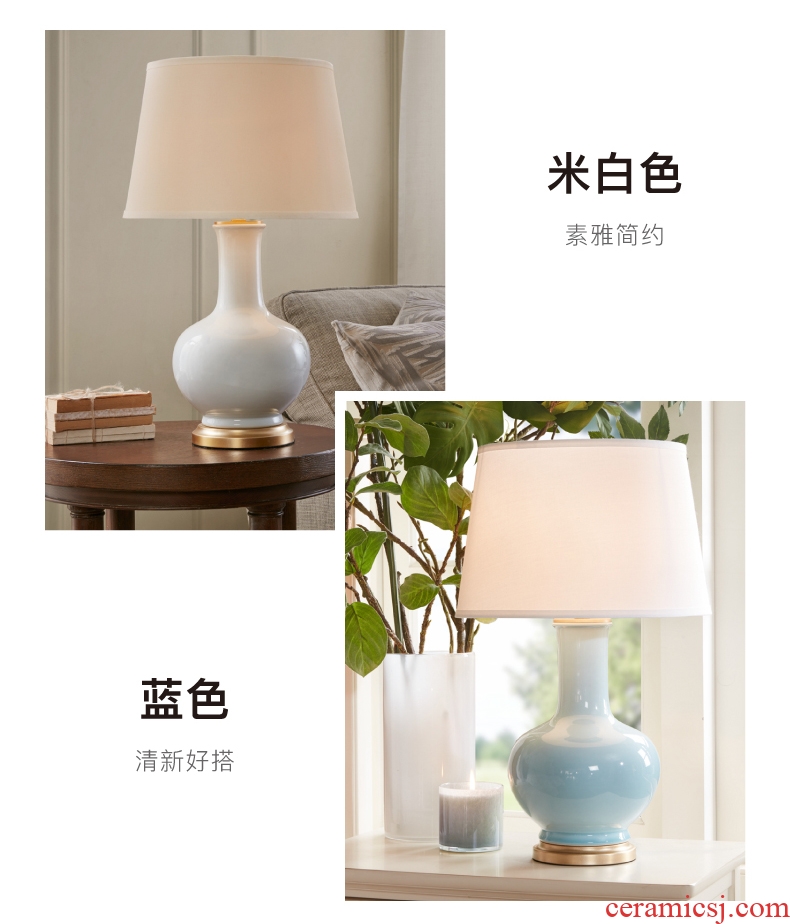 Opens to booking a Harbor House lamp lamps and lanterns of the sitting room is contracted and contemporary American ceramic lamp Casila of bedroom the head of a bed
