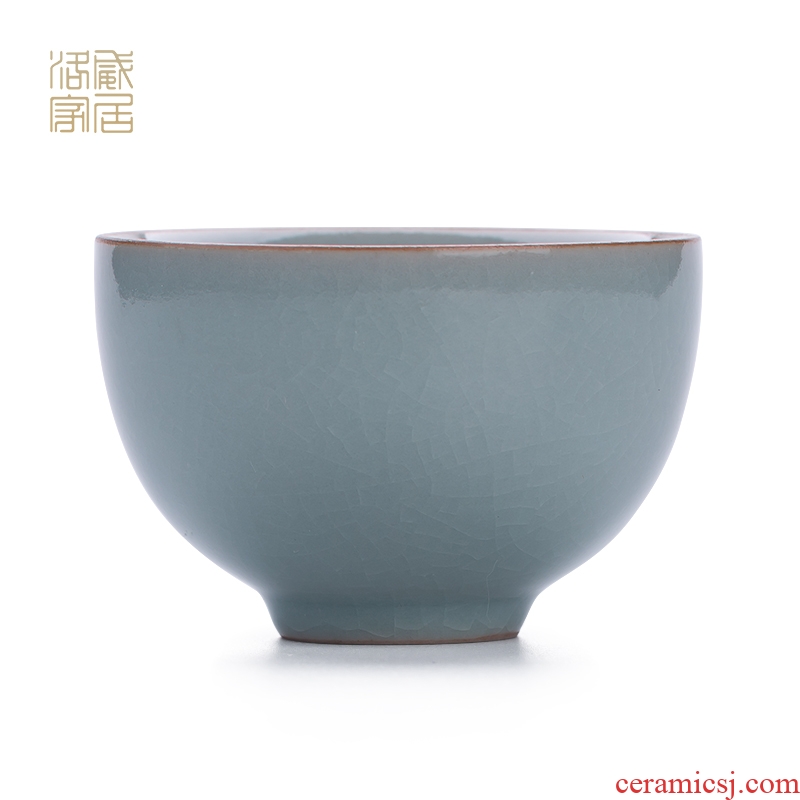 , your kiln sample tea cup of jingdezhen ceramic antique teacup kung fu tea set piece can raise the bowl master cup