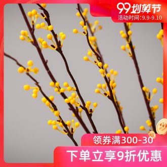 The minister ceramic dry flower simulation flowers sitting room place table decoration bouquets of flowers simulation indoor false household