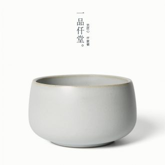Yipin thousand hall built archaize color of tea water wash bowl of jingdezhen Japanese hot dry tea tea-leaf ceramic pipe