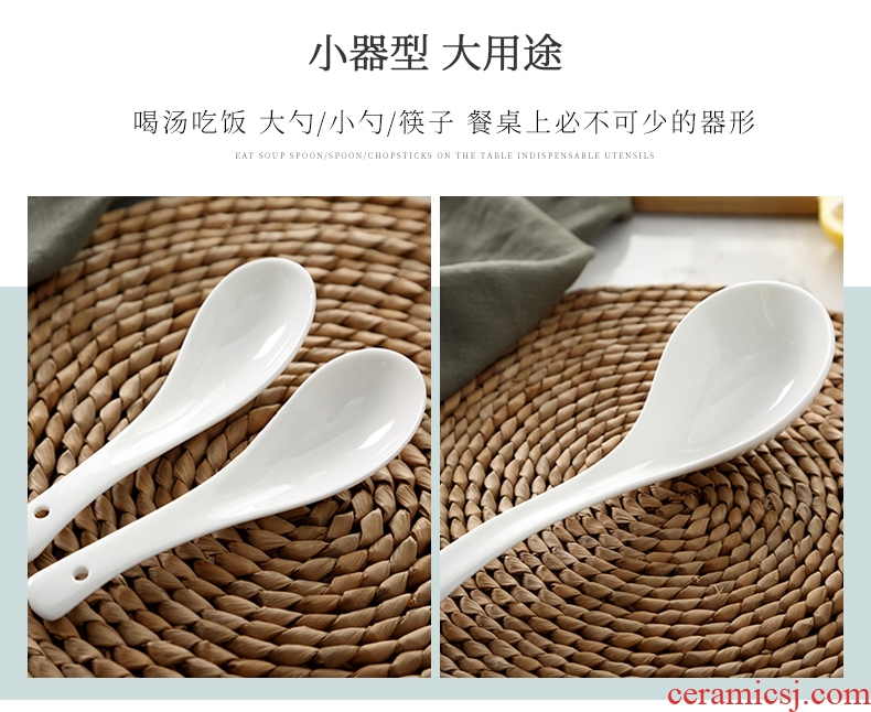 The dishes suit household to eat bread and butter plate combination Japanese noodles soup bowl jingdezhen ceramics tableware northern wind