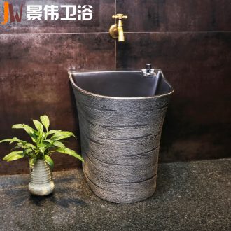 Ceramic balcony POTS JingWei mop pool pool toilet basin home floor mop pool mop mop pool