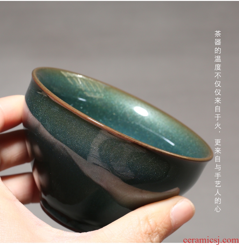 YanXiang fang kiln ceramic masters cup kung fu tea gift boxes sample tea cup