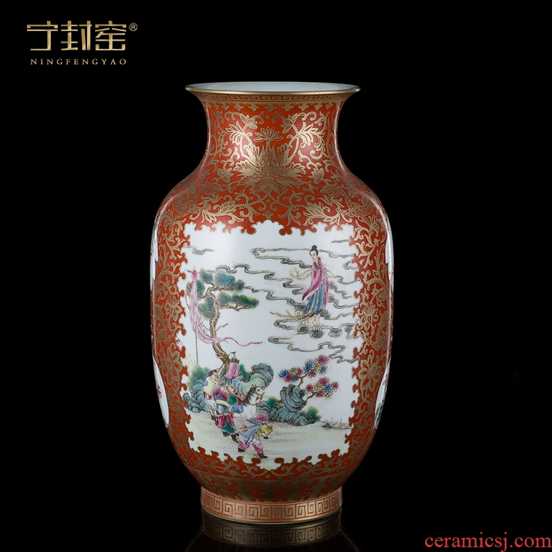 Better sealed kiln pure manual imitation qing qianlong items archaize ceramic furnishing articles 47 period 】 【