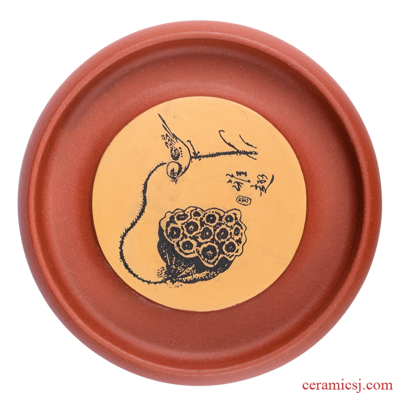 Bo yiu yixing are recommended on household ceramics kung fu tea accessories small dry bubble a pot mat pot saucer tray