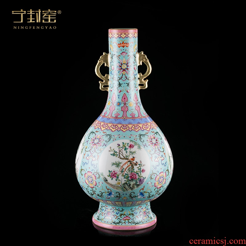 Better sealed kiln pure manual imitation qing qianlong items furnishing articles archaize ceramic phase [56]