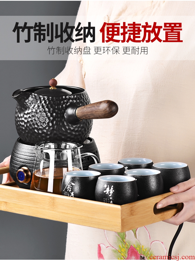 It still fang ceramic tea stove cooking the boiling pot of tea, the electric TaoLu home side pot suit black tea pu-erh tea