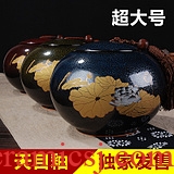 East west pot of ceramic tea caddy large sealed jar receive storage tanks of jun porcelain POTS kiln persimmon cans