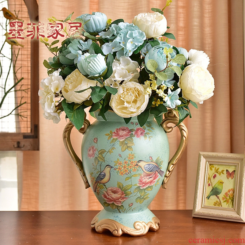 Murphy rural ceramic vase artical furnishing articles sitting room home decoration wedding present dry flower flower art