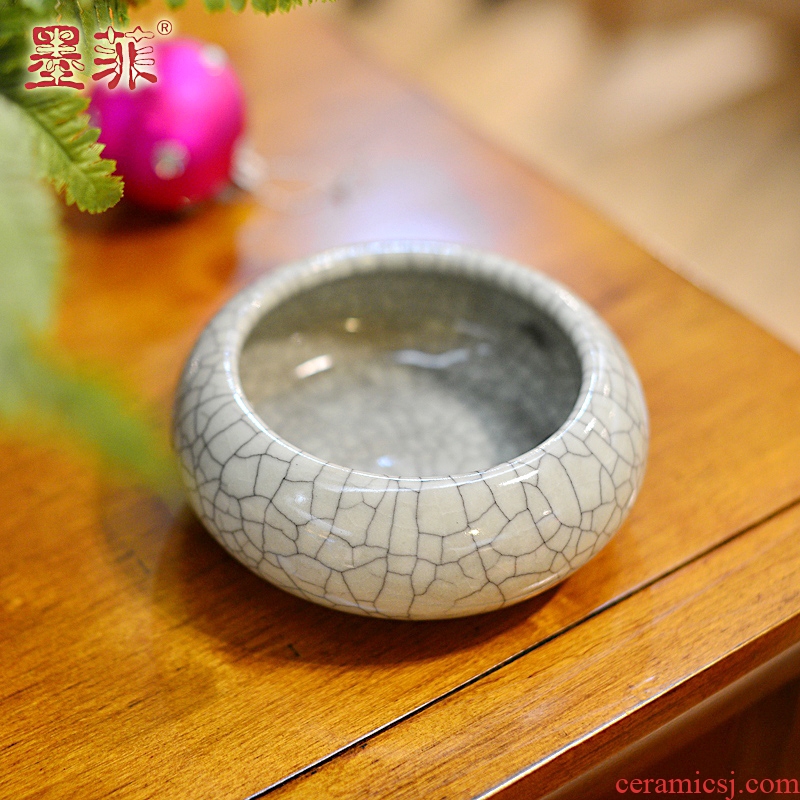 Murphy longquan crack restoring ancient ways of creative personality dried fruit dish jewelry boxes fashion decoration ceramics ashtray