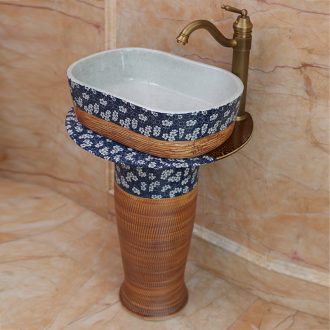 Toilet toilet ceramic lavatory basin sink one pillar sink sink landing