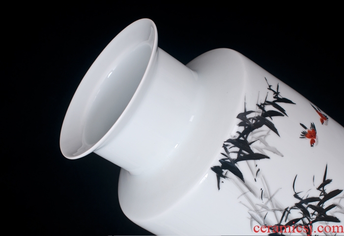 Jingdezhen ceramics modern desktop hand-painted vases creative contemporary and contracted sitting room home