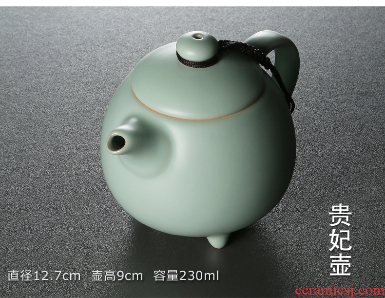 Yipin # $your kiln ceramic teapot can keep open piece of xi shi pot teapot home filtration pot of kung fu tea set