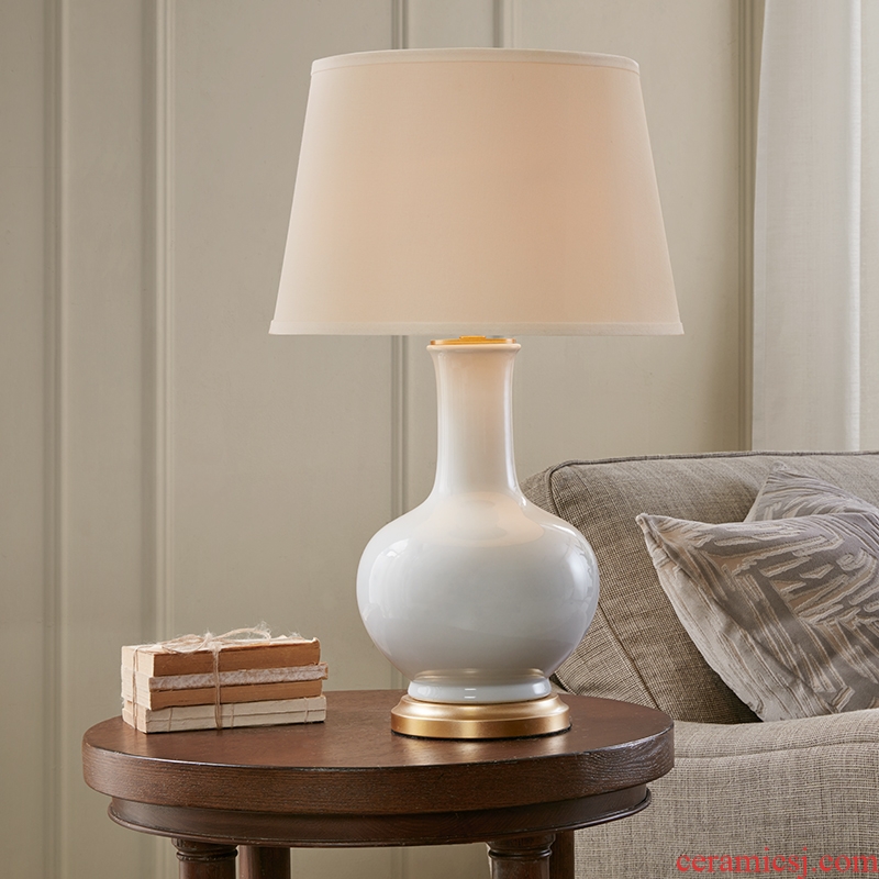 Harbor House lamp lamps and lanterns of the sitting room is contracted and contemporary American ceramic lamp Casila of bedroom the head of a bed