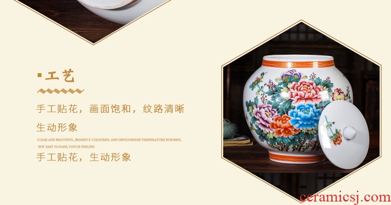 Jingdezhen ceramics vase furnishing articles antique Chinese figure classical home sitting room adornment marriage handicraft the ancient philosophers
