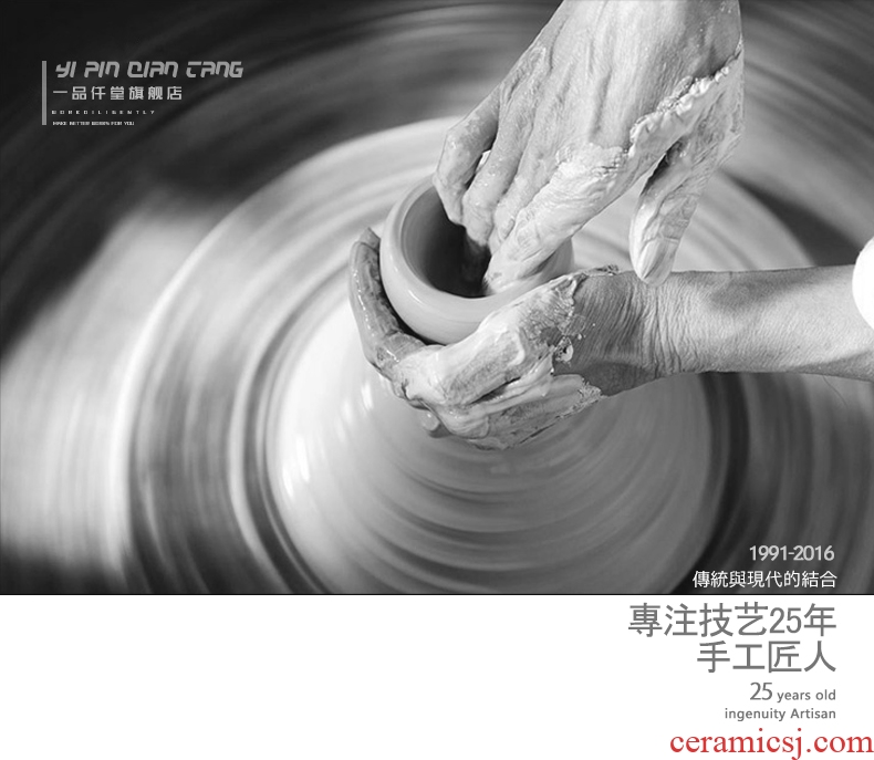 Yipin # $ceramic tea tray large Japanese dry tea tray household contracted sharply saucer stone water tea tray