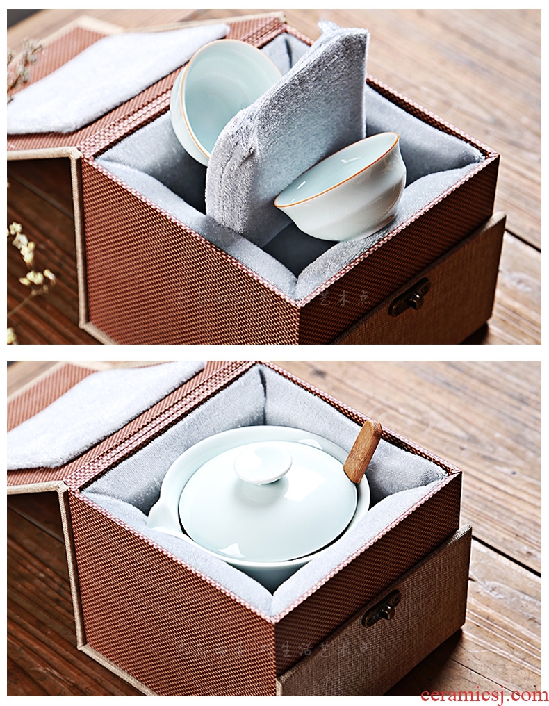 East west tea pot of tea packaging paper pocket to crack a cup of tea pot box contains no ceramic just cartons
