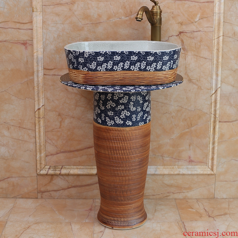 Toilet toilet ceramic lavatory basin sink one pillar sink sink landing