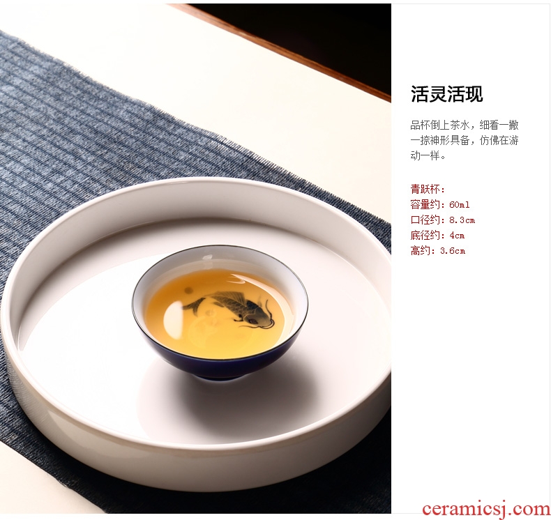 Drink to thin foetus hand-painted ceramic cups hat cup large sample tea cup individual cup tea master cup single cup