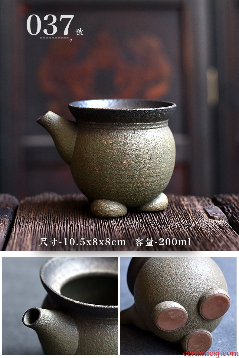 Tao fan fair ceramic cup) suit large violet arenaceous male kung fu tea tea points sea tea, tea accessories