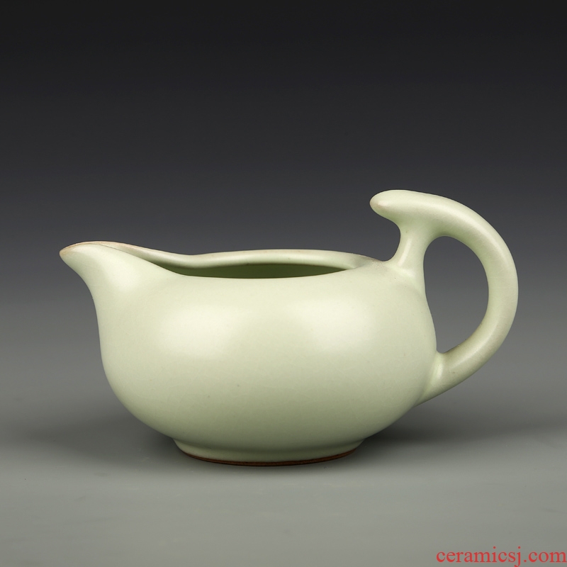 Gorgeous young coarse pottery tea sea your kiln kiln ceramic kung fu tea tea accessories side put points tea fair mug