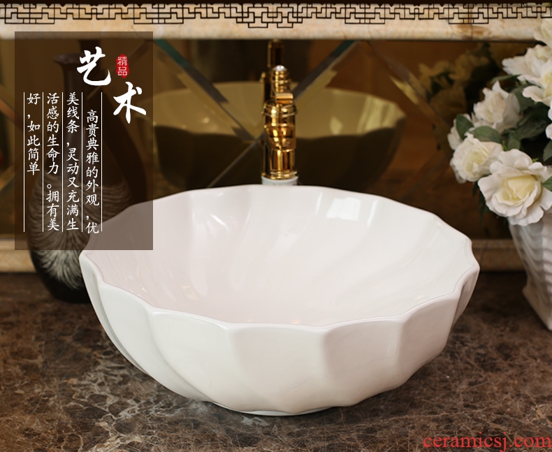 Rain izumidai basin sink ceramic lavatory circle on art basin bathroom modern simplicity of the basin that wash a face