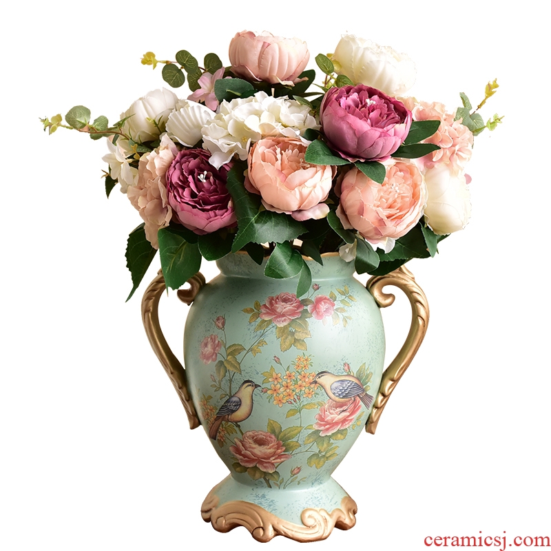 Murphy rural ceramic vase artical furnishing articles sitting room home decoration wedding present dry flower flower art