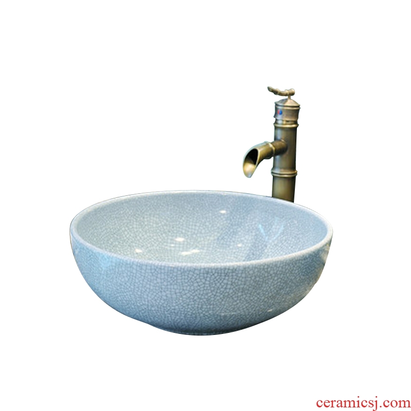 Fashion bath! Jingdezhen ceramic art basin basin stage basin sinks the sink - crack glaze A8