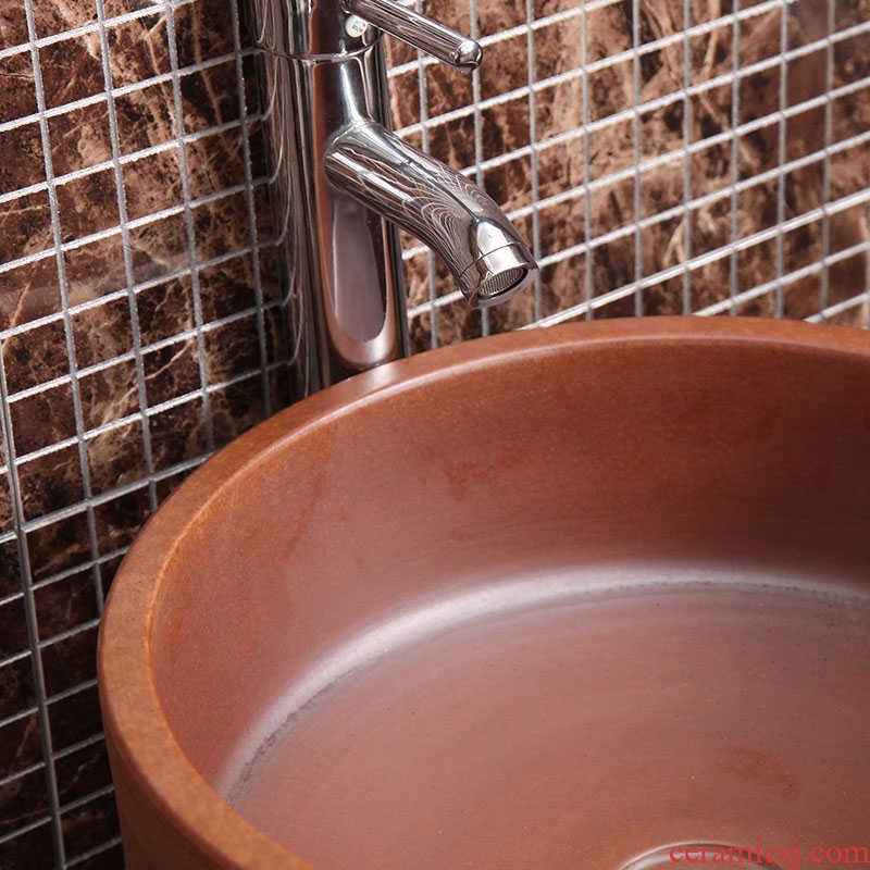 Xin Hector ShangZhu integrated basin ceramic column lavatory toilet lavabo toilet balcony art creative personality