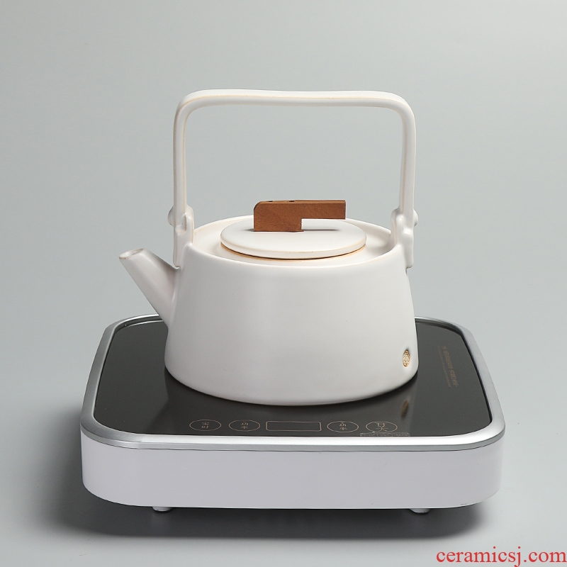 Chen xiang white jug kettle boiling kettle ceramic electric TaoLu teapot tea health household teapot