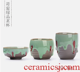 It still fang open the slice of a complete set of kung fu tureen hand grasp the teapot pot of celadon imitation song dynasty style typeface elder brother kiln ceramic tea set